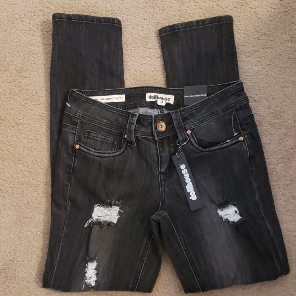 Dollhouse black skinny Jeans size 3